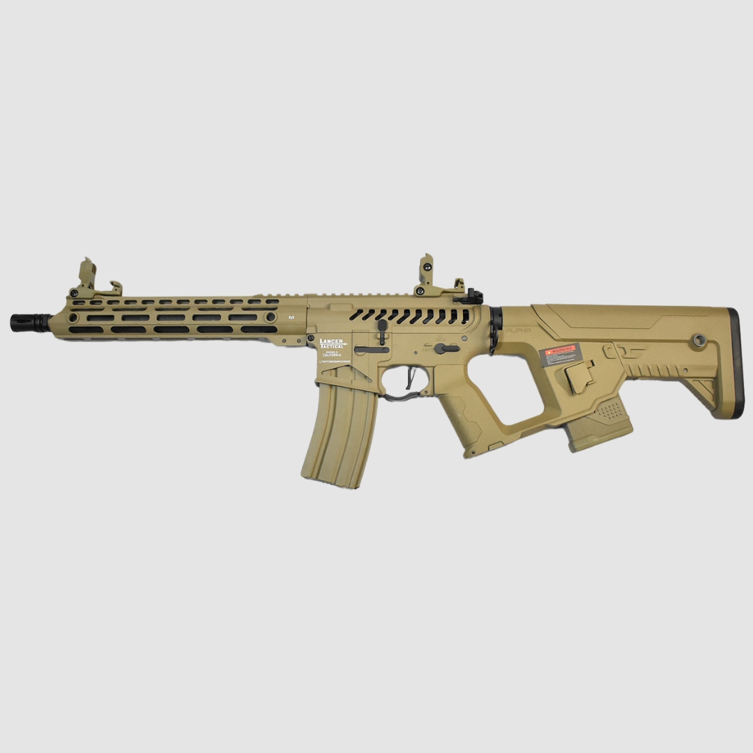 Lancer Tactical LT-30TCB-G2-ME Proline Enforcer Black Bird Skeleton M-LOK Alpha Stock Tan