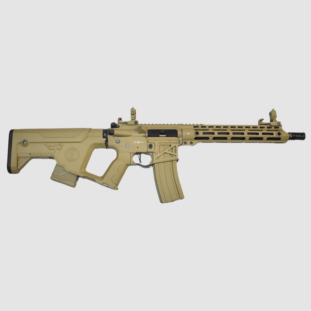 Lancer Tactical LT-30TCB-G2-ME Proline Enforcer Black Bird Skeleton M-LOK Alpha Stock Tan - Image 2