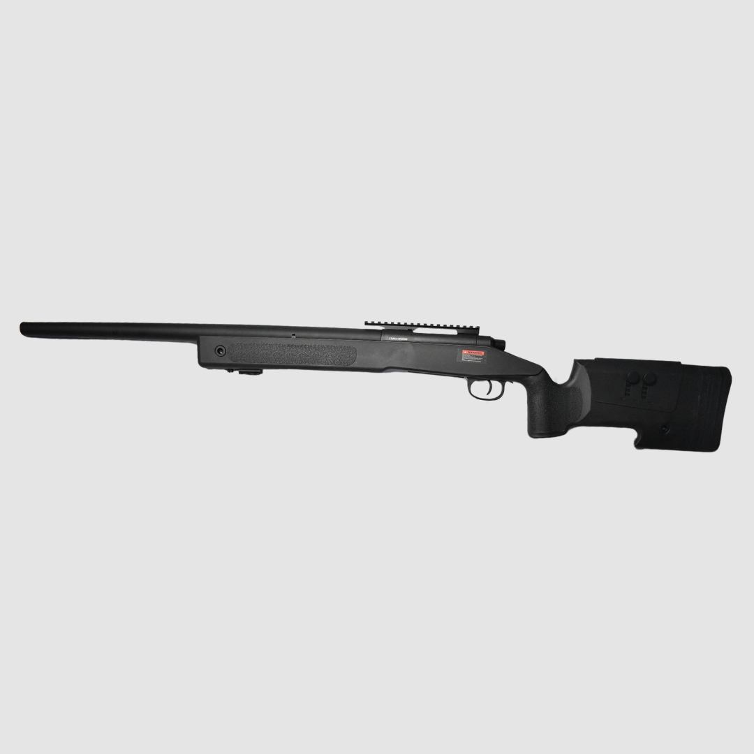 Lancer Tactical LT-M40A3B Bolt Action Airsoft Sniper Rifle Black