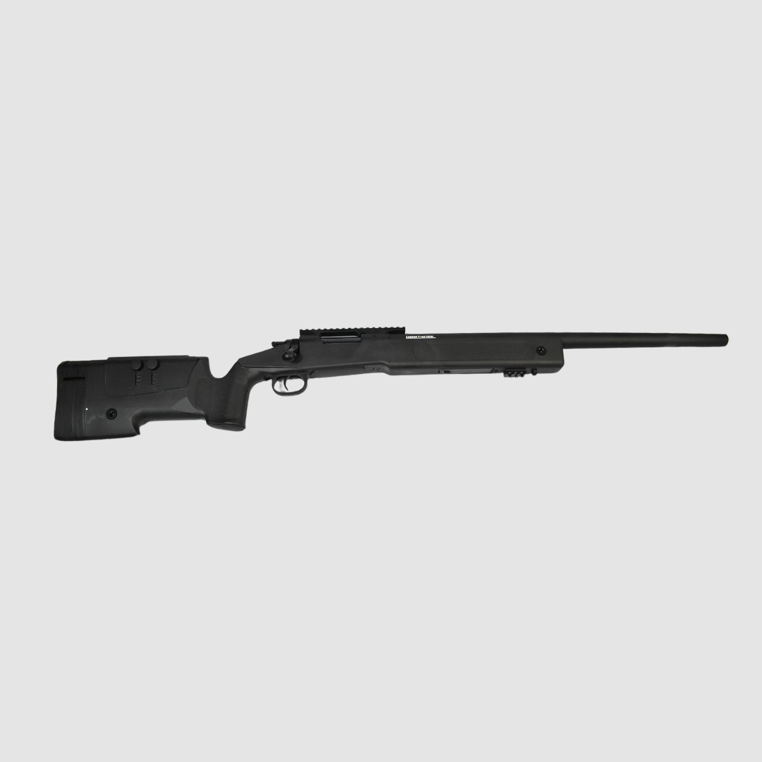Lancer Tactical LT-M40A3B Bolt Action Airsoft Sniper Rifle Black - Image 2